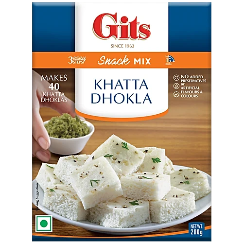 Gits Khatta Dhokla Mix 200G