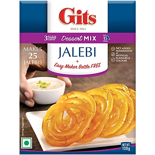 Gits Jalebi Mix 100G