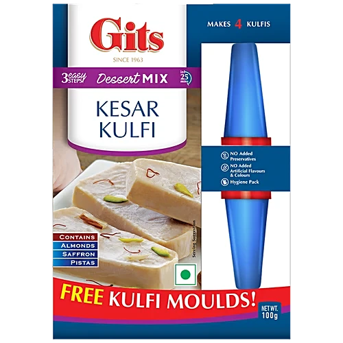 Gits Kesar Kulfi Mix 100G