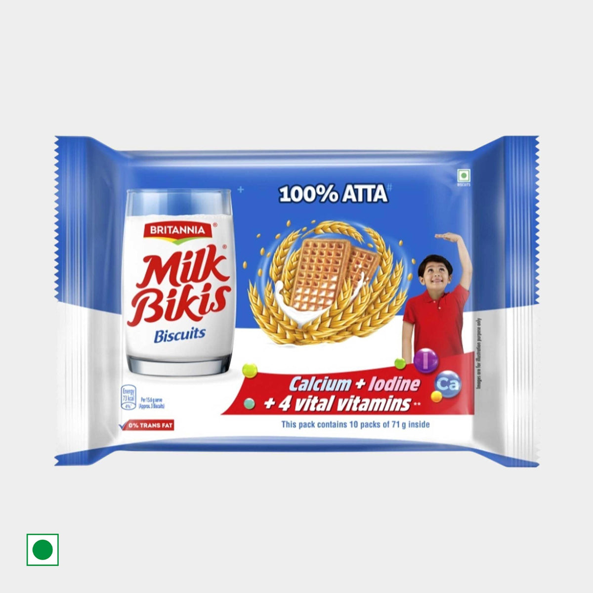 Britannia Milk Bikis Biscuits 1Kg