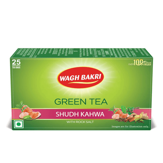 Wagh Bakri Kahwa Original Green Tea 25N