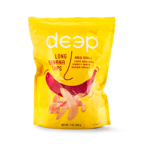 DEEP RED CHILLI LONG BANANA CHIPS