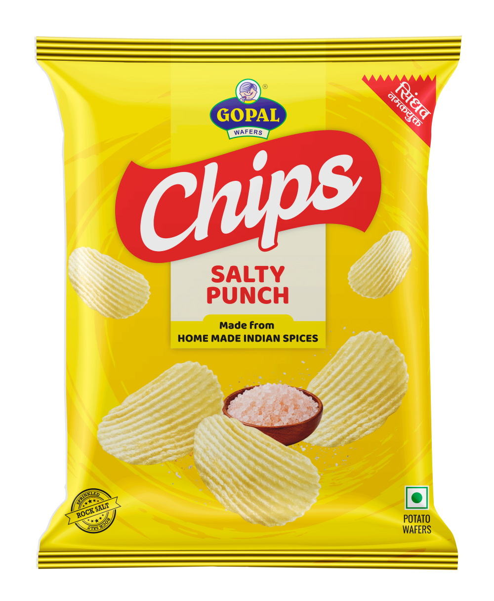 Gopal Salty Punch Chips 120G