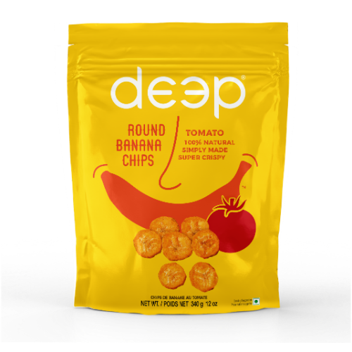 DEEP ROUND BANANA CHIPS TOMATO