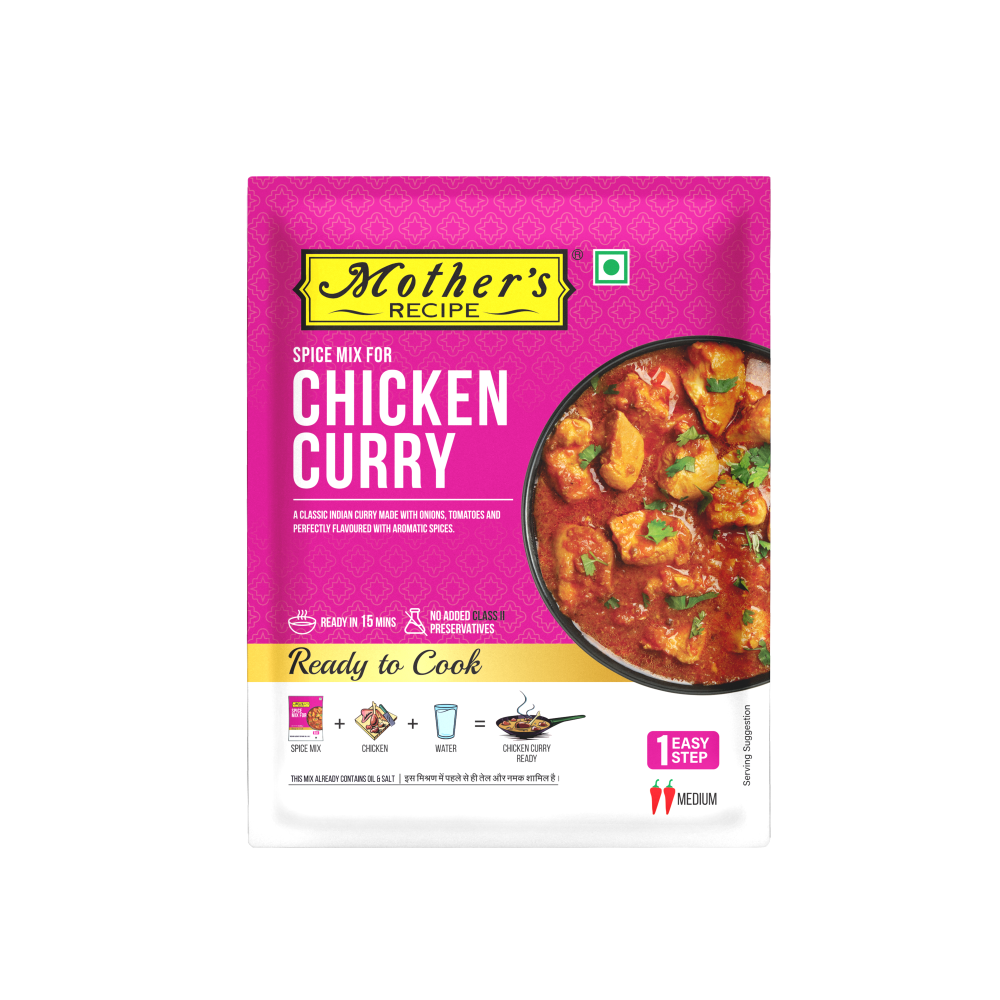 Mothers Chicken Curry Mix 80G