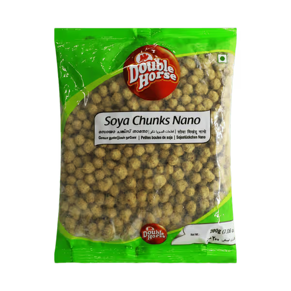 Double Horse Soya Chunks Nano 200G