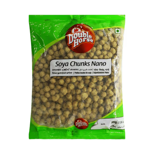Double Horse Soya Chunks Nano 200G