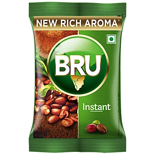 Bru Instant Coffee Pouch 50Gm