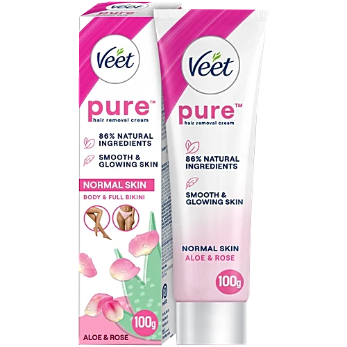 Veet Pure Hair Removal Cream Normal Skin 100Gm