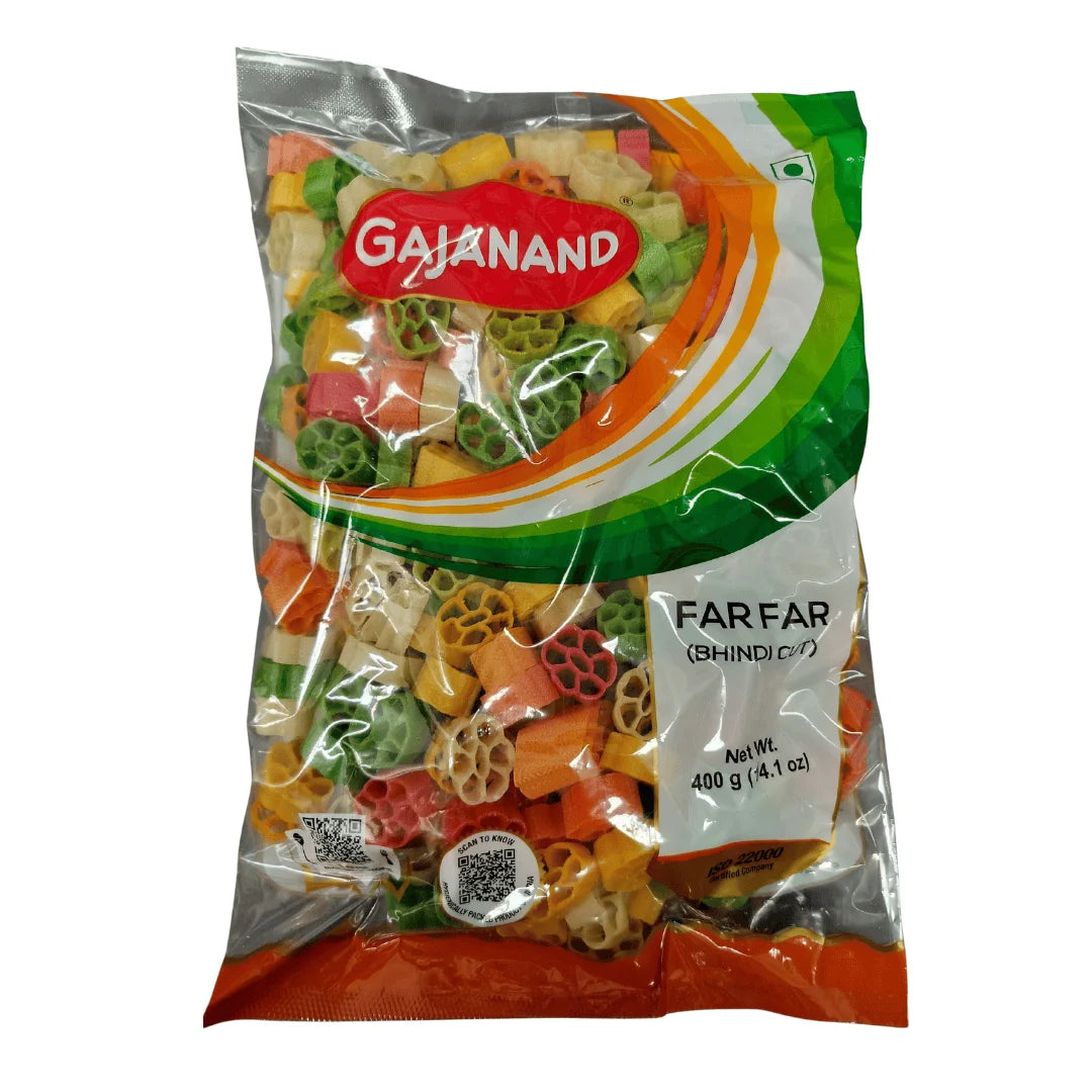 Gajanand Far Far Bhindi Cut 400G