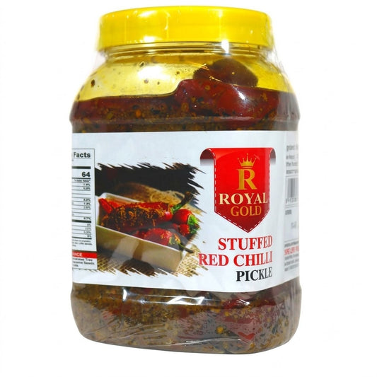 Royal Gold Stuffed Red Chilli Pick 1Kg