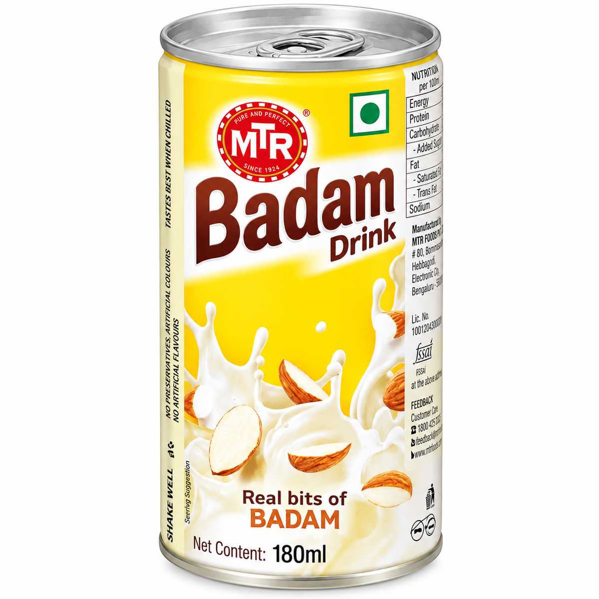 Mtr Badam Drink 180Ml
