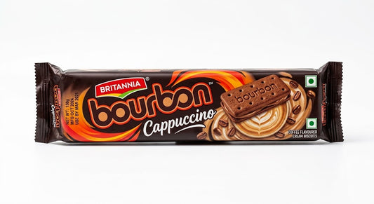 Britannia Bourbon Cappuccino 100Gm