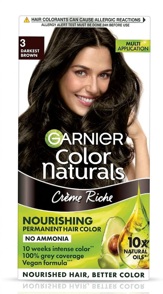 Garnier Darkest Brown Color 70m+60g