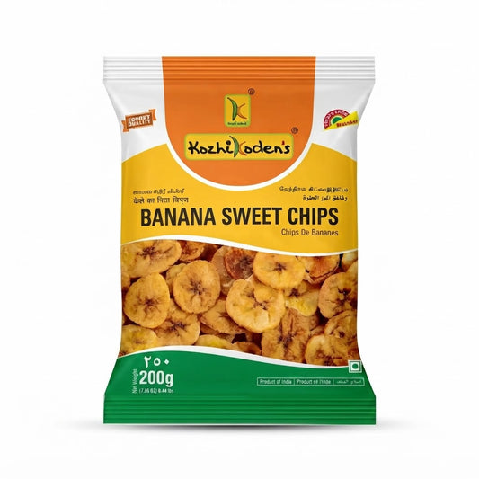 Kozhikodens Banana Chips Sweet 200Gm