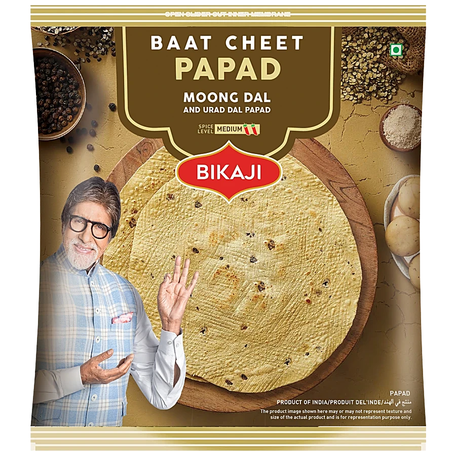 Bikaji Baat Chee Papad 250Gm