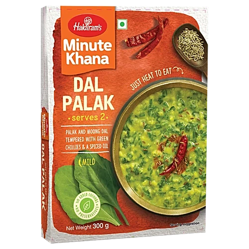 Haldirams Dal Palak Vegan Rte 300G