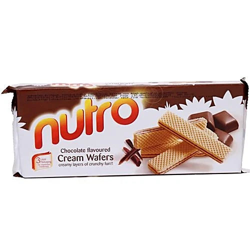 Britannia Nutro Chocolate Kreme Wafers 150G