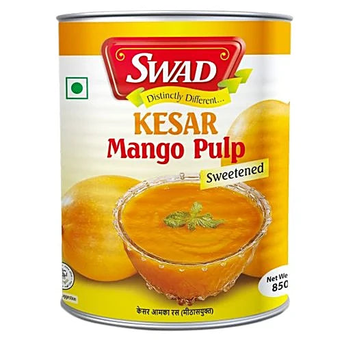Swad No Sugar Kesar Mango Pulp 850Gm
