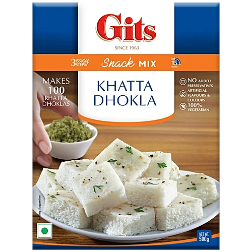 Gits Khatta Dhokla Mix 500G