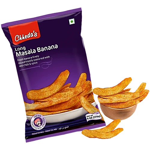 Chhedas Long Masala Banana Chips 170Gm
