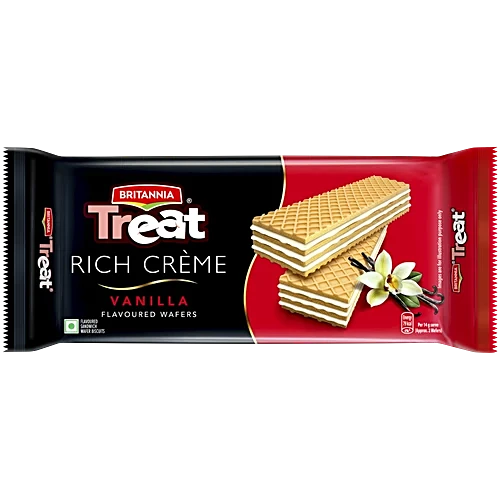 Britannia Treat Vanilla Wafers 75G