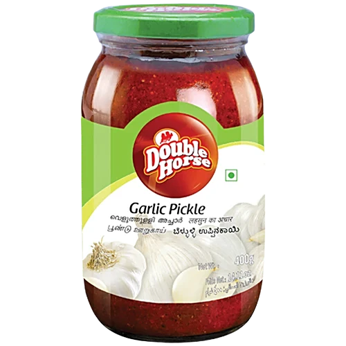 Double Horse Garlic Pickle 400Gm