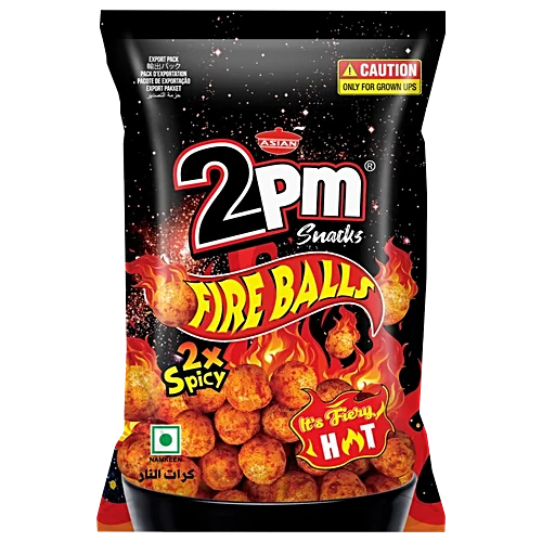 2Pm Fire Balls 2x Spicy 60G