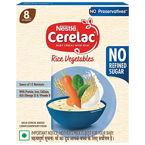 Cerelac Rice Vegetables 8 + 300G