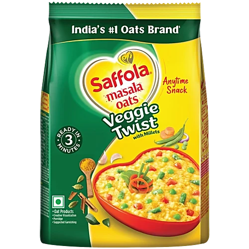 Saffola Veggie Twist Oats 38Gm