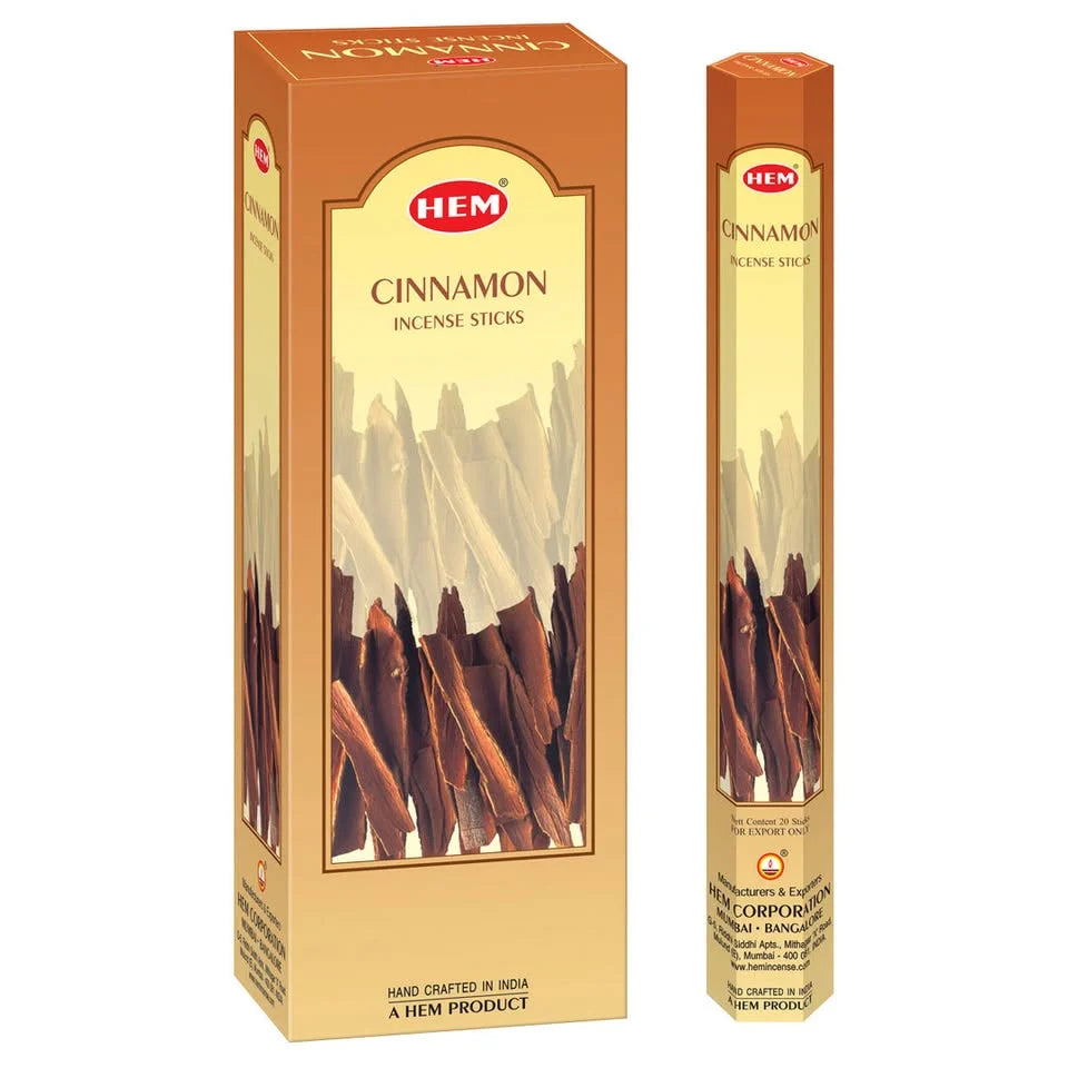 Hem Lanka-Cinnamon Incense Sticks 20Gx6Pack