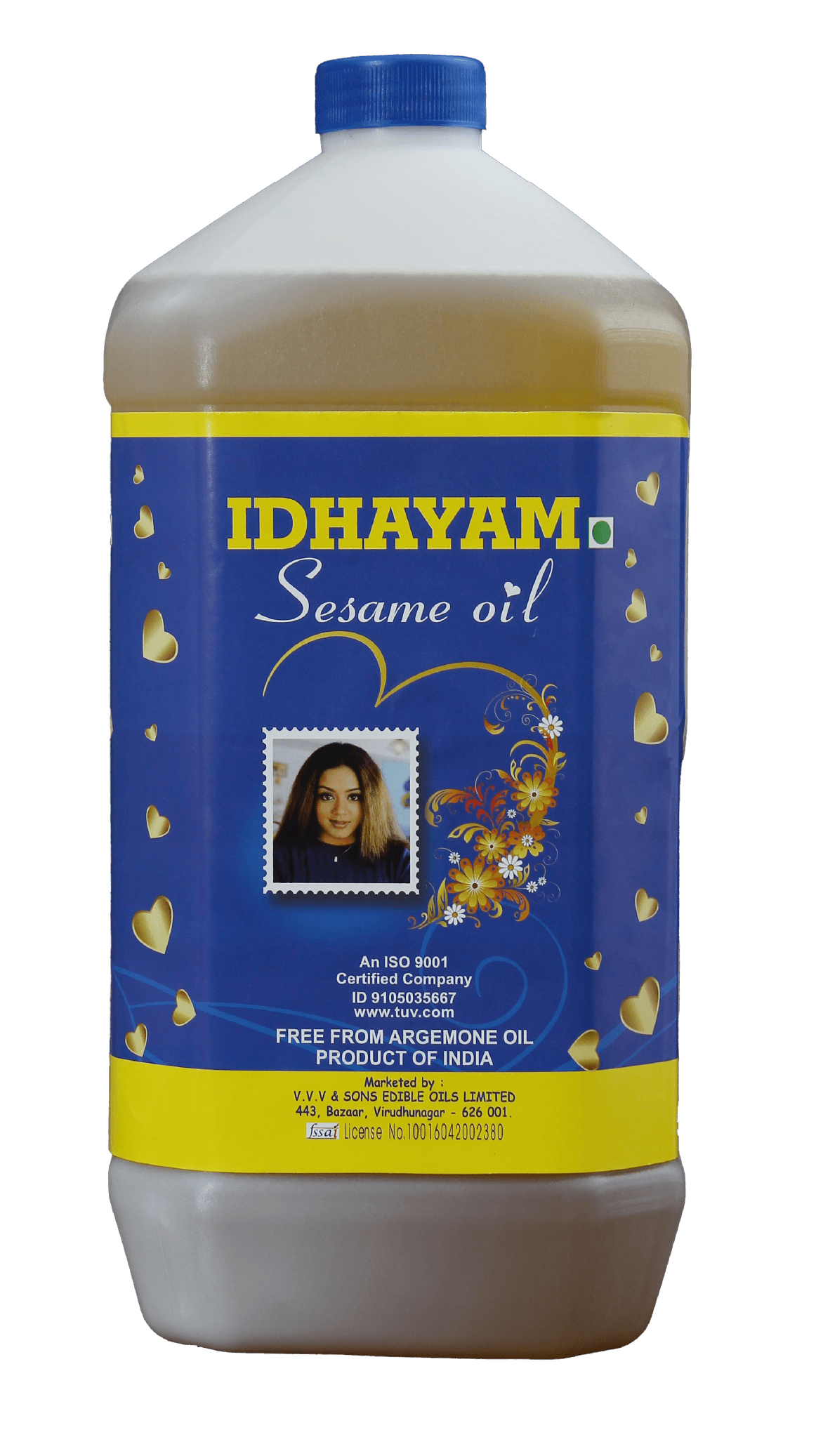Idhayam Sesame Oil 5Ltr