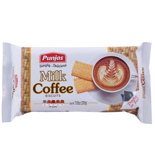 Punjas Milk Coffee Biscuit 200Gm