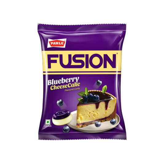 Parle Fusion Blueberry Cheesecake Flavoured Candy Pouch 198G