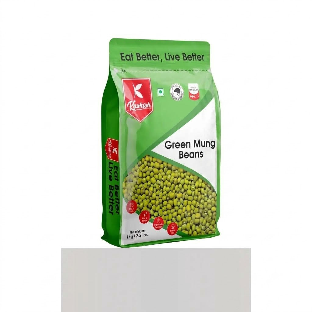 Kashish Green Mung Beans 1Kg