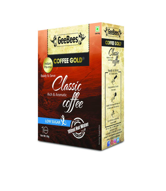 Geebees Madras Coffee Sweetened 10S 220G