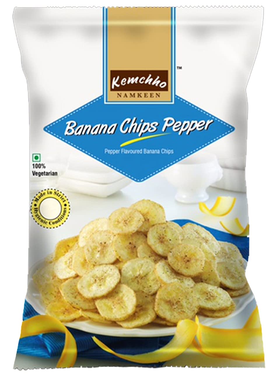 Kemccho Banana Chips Pepper 270Gm