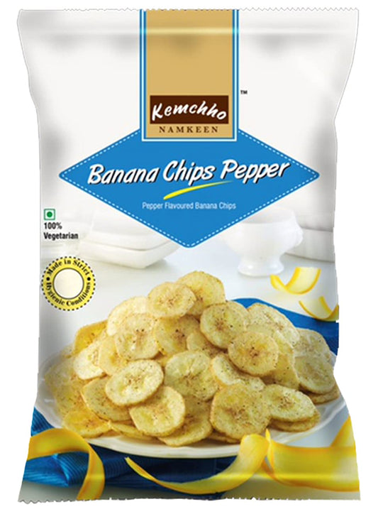 Kemccho Banana Chips Pepper 270Gm
