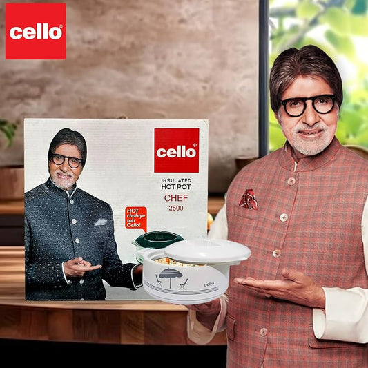 Cello Insulated Hot Pot Cherish 2500