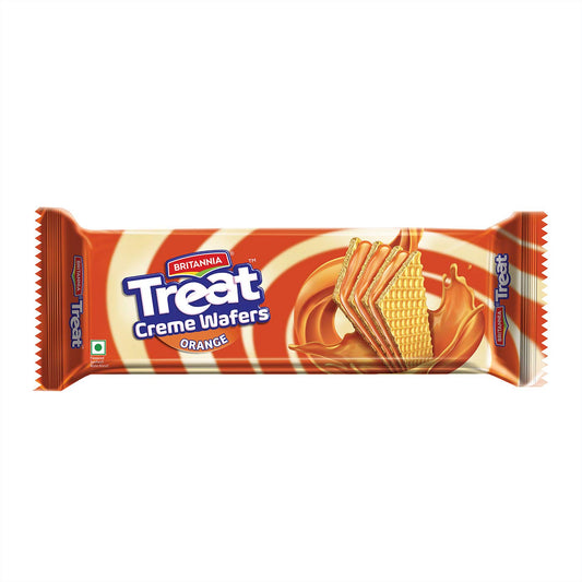 Britannia Treat Orange Wafers 75G