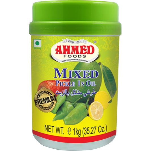 Ahmed Foods Mixed Pickle In Oil 1Kg