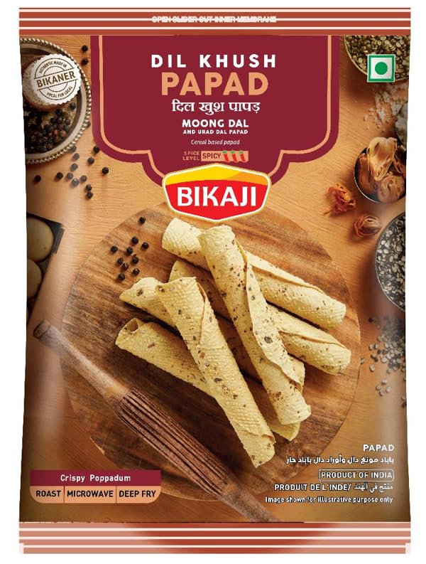 Bikaji Dil Khush Papad 200Gm