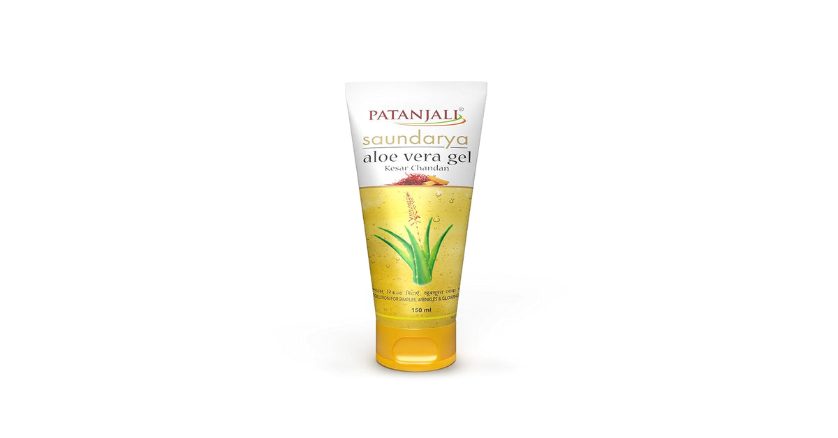 Patanjali Aloe Vera Gel Kesar Chandan 150Ml