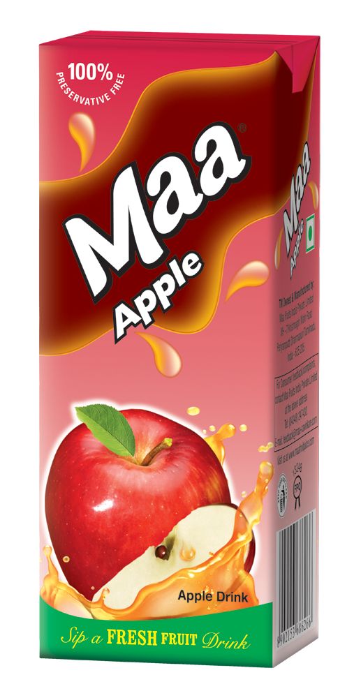 Maa Apple Refreshing Fruit Drink 125ML