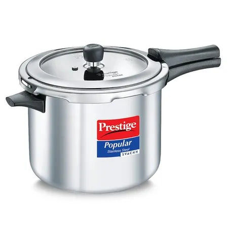 Prestige Popular Svachh Stainless Steel Pressure Cooker 7.5Ltr