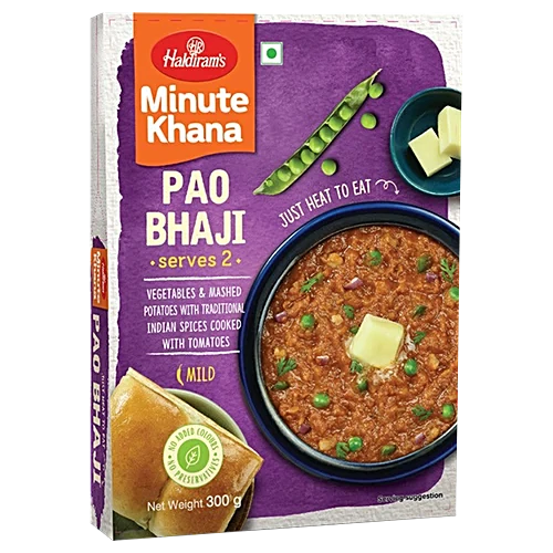 Haldirams Pao Bhaji Rte 300Gm