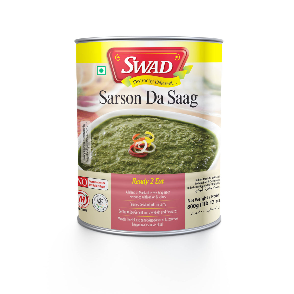 Swad Sarson Da Saag 800Gm