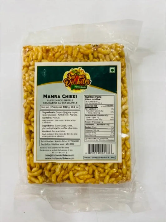 Indian Heritage Mamra Chikki 100G
