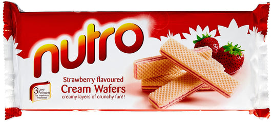 Britannia Nutro Strawberry Kreme Wafers 150G