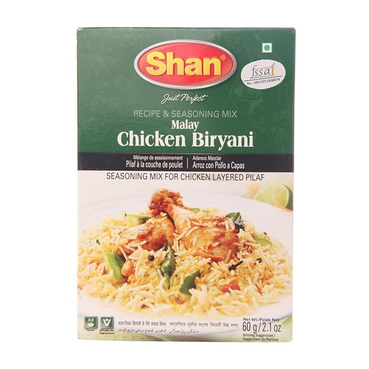 Shan Malay Chicken Biryani Masala 60Gm